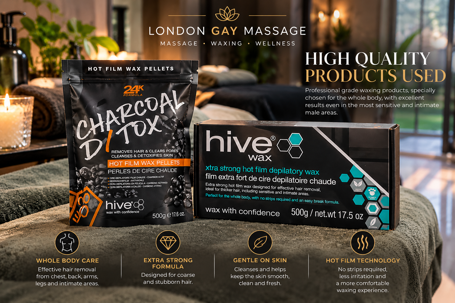 HIVE WAX FOR INTIMATE AREAS